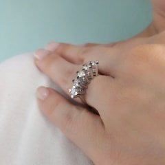 1.01 Karat G SI Pırlanta Beştaş Yüzük