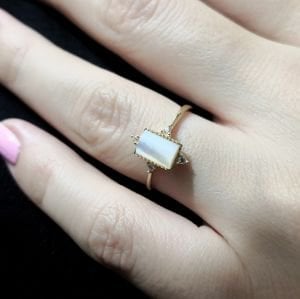 Altın Sedef Yüzük