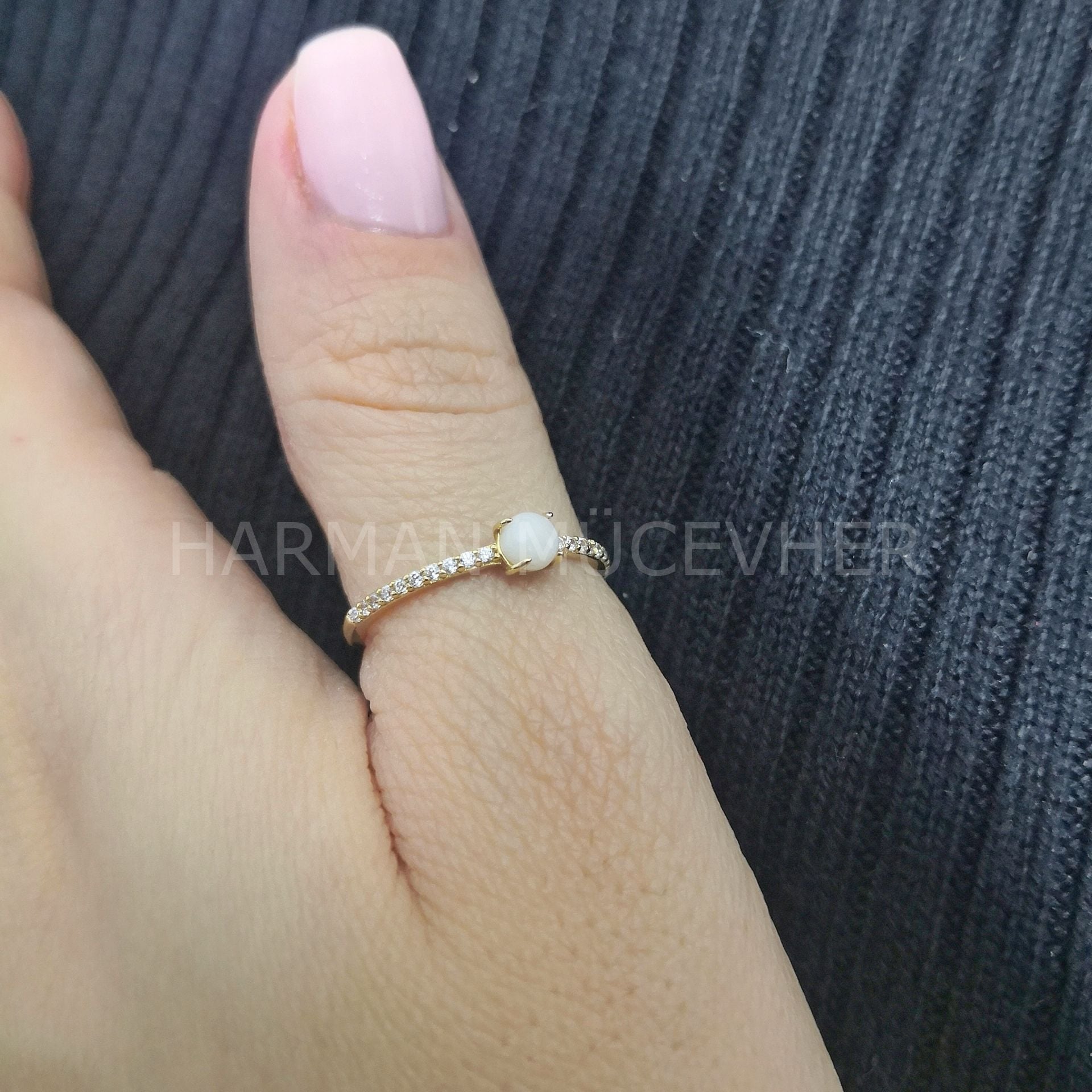 Altın Opal Yüzük