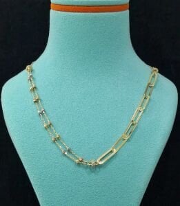 Altın Royal Link Kolye