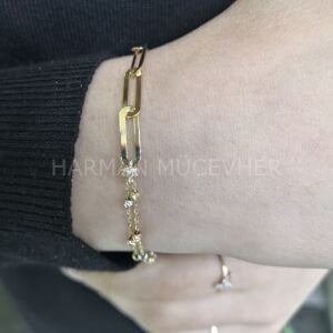 Altın Royal Link Bileklik