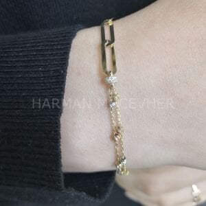 Altın Royal Link Bileklik