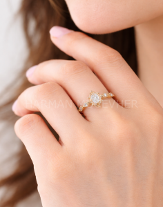 0.28 Karat Pırlanta Vintage Yüzük