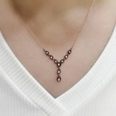 0.54 Karat Elmas Kolye